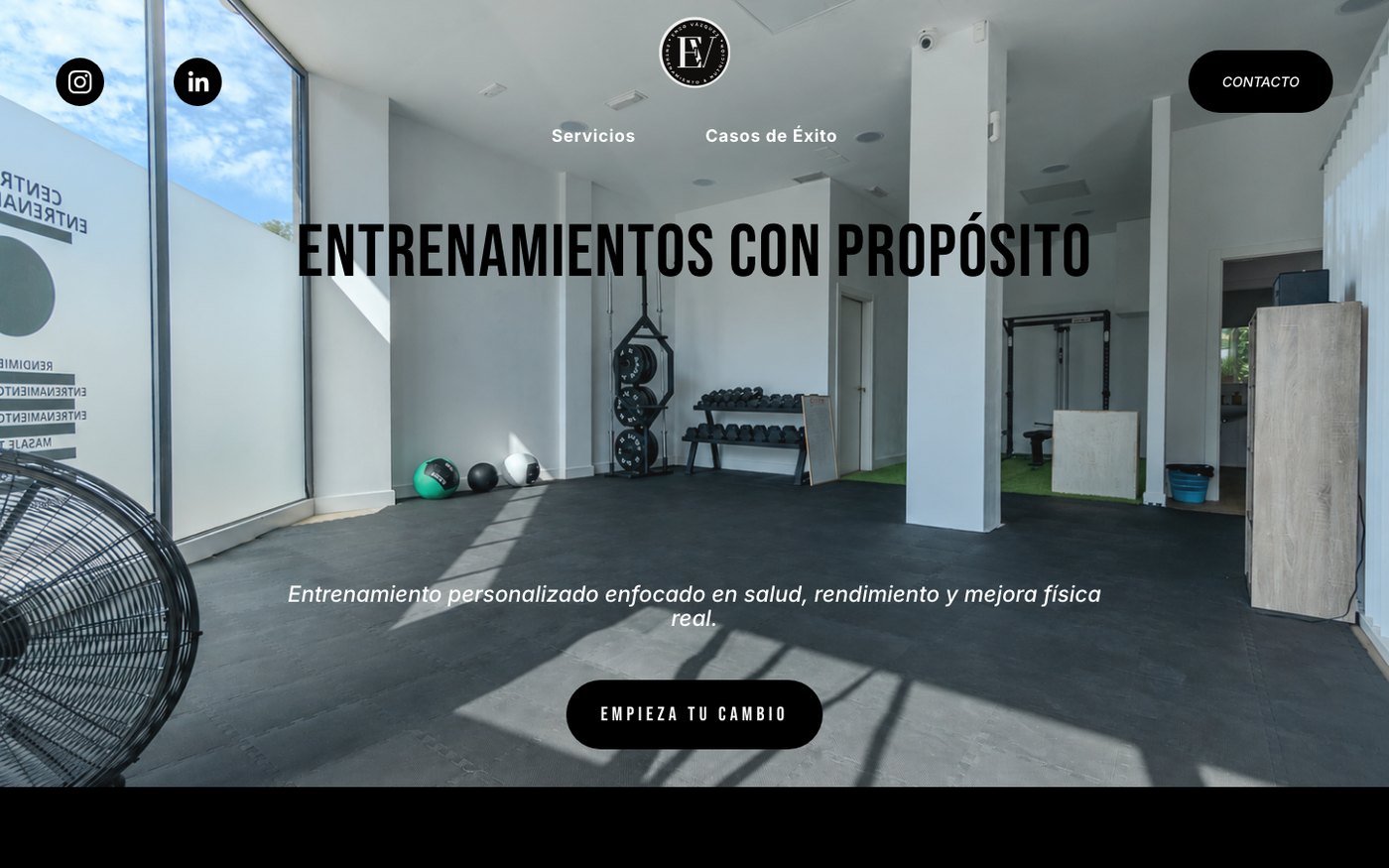 Web de Enzo Vázquez